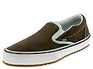 Vans - Slim Slip On CX (Espresso/Murmur/White) - Men's,Vans,Men's:Men's Athletic:Skate Shoes