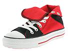 Buy discounted Converse - All Star Hi Roll Down Tri Panels (Black/Red/Black) - Women's online.