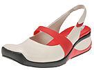 Privo by Clarks - Petra Sling (Off White Leather/Red) - Women's,Privo by Clarks,Women's:Women's Casual:Casual Flats:Casual Flats - Sling-Backs