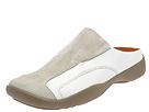 Ecco - Flash Slip-on Slide (Ice White Suede/White Leather) - Women's,Ecco,Women's:Women's Casual:Casual Flats:Casual Flats - Slides/Mules