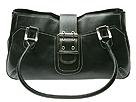 BCBGirls Handbags - Buckle Up-Leather Satchel (Black) - Juniors