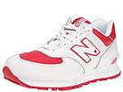 New Balance Classics - W574 (White/Red/Heart Shaped Pops) - Women's,New Balance Classics,Women's:Women's Athletic:Classic