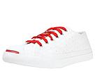 Buy Converse - Jack Purcell Leather (White/White/Red) - Men's, Converse online.