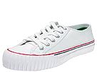 PF Flyers - Center Lo Re-Issue (White Leather) - Men's,PF Flyers,Men's:Men's Casual:Trendy:Trendy - Retro