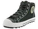 PF Flyers - Grounder Hi - Suede (Black/Green Suede) - Women's,PF Flyers,Women's:Women's Casual:Casual Boots:Casual Boots - Comfort