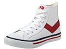 Pony - Shooter '78 - High Cnvs W (Wht/V-Red/Winter) - Women's