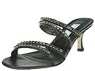 Isaac Mizrahi - Tangia (Black Silk Metallic) - Women's,Isaac Mizrahi,Women's:Women's Dress:Dress Sandals:Dress Sandals - Strappy
