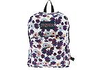 Jansport - Super Break (White Flower Power 11w Corduroy) - Accessories,Jansport,Accessories:Handbags:Women's Backpacks