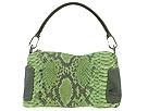 Plinio Visona Handbags - Dunia Top Zip (Green) - Accessories,Plinio Visona Handbags,Accessories:Handbags:Top Zip