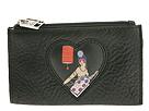 Icon Handbags - Thermidor Key Pouch With Heart (Black) - Accessories,Icon Handbags,Accessories:Handbags:Top Zip