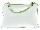 Plinio Visona Handbags - Sydney Tote (White/Green) - Accessories,Plinio Visona Handbags,Accessories:Handbags:Tote