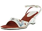 Nickels Soft - Annabell (White/Red Nappa) - Women's,Nickels Soft,Women's:Women's Dress:Dress Sandals:Dress Sandals - Strappy