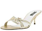 Betsey Johnson - Pera Kitten (White/Oro) - Women's,Betsey Johnson,Women's:Women's Dress:Dress Sandals:Dress Sandals - Strappy