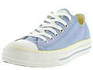 Converse - All Star Pastel Roll Down Ox (Ice Blue/Banana) - Men's,Converse,Men's:Men's Casual:Trendy:Trendy - Retro