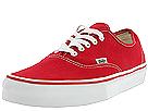 Vans - Authentic Core Classics (Red) - Women's,Vans,Women's:Women's Athletic:Canvas