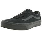 Vans - Old Skool Core Classics (Black/Black) - Men's,Vans,Men's:Men's Athletic:Skate Shoes