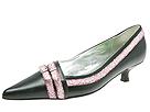 Type Z - Sabrina (Black W/ White And Pink) - Women's,Type Z,Women's:Women's Dress:Dress Shoes:Dress Shoes - Ornamented