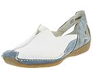 Rieker - 46776 (Denim/White Leather) - Women's,Rieker,Women's:Women's Casual:Casual Flats:Casual Flats - Sling-Backs