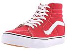 Vans - SK8-Hi (Red/True White) - Men's,Vans,Men's:Men's Athletic:Skate Shoes