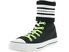 Converse - All Star Roll Down Hi (Black/White (Sock)) - Men's,Converse,Men's:Men's Athletic:Classic