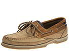 Sebago - Schoodic (Sand Nubuck W/ Navy &amp; Tan Oiled Waxy) - Men's,Sebago,Men's:Men's Casual:Boat Shoes:Boat Shoes - Leather