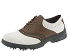 Ecco - Men's Golf Hydromax Saddle (White/Bison Leather) - Men's,Ecco,Men's:Men's Athletic:Golf