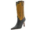 Lucchese - I4535 (Black Calf W/Tan) - Women's,Lucchese,Women's:Women's Dress:Dress Boots:Dress Boots - Pull-On