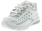 Geox Kids - Baby Shoot Lace-Up (Children) (White/Silver) - Kids,Geox Kids,Kids:Girls Collection:Infant Girls Collection:Infant Girls First Walker:First Walker - Lace-up