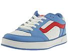 Buy discounted Vans - TNT (Lake Blue/White/Lipstick Red Leather) - Men's online.