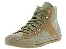 Buy Converse by John Varvatos - Washed Canvas/Leather 1930's Hi-Top (Moss Green) - Men's, Converse by John Varvatos online.