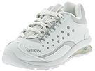 Geox Kids - Jr. Shoot Lace-Up (Children) (White/Silver) - Kids,Geox Kids,Kids:Girls Collection:Children Girls Collection:Children Girls Athletic:Athletic - Lace Up