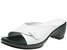 Clarks - Dayton (White Leather) - Women's,Clarks,Women's:Women's Casual:Casual Sandals:Casual Sandals - Slides/Mules
