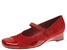 Trotters - Emma (Red Kid Suede W/Patent) - Women's,Trotters,Women's:Women's Casual:Casual Comfort:Casual Comfort - Maryjane