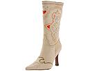 Lucchese - I4547 (Bone Nubuck Hand Painted) - Women's,Lucchese,Women's:Women's Dress:Dress Boots:Dress Boots - Zip-On