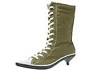 Matiko - Hush (Green Canvas) - Women's,Matiko,Women's:Women's Dress:Dress Boots:Dress Boots - Mid-Calf