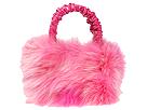 Paola del Lungo Handbags - Zarina Fox Fur Satchel (Fuchsia) - Accessories,Paola del Lungo Handbags,Accessories:Handbags:Satchel