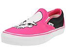 Vans - Classic Slip-On (Fandango Pink/Black Big Cranium Mania) - Men's,Vans,Men's:Men's Athletic:Skate Shoes