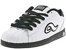 Adio - Flint (White/Black Pebble Leather) - Men's,Adio,Men's:Men's Athletic:Skate Shoes