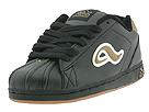 Adio - Flint (Black/Gravel Action Leather) - Men's,Adio,Men's:Men's Athletic:Skate Shoes