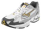 Mizuno Running - Wave Rider 7 (White/Sunflower/Charcoal) - Men's