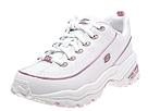 Skechers - Premium - Tinsel (White/Silver/Pink) - Women's,Skechers,Women's:Women's Athletic:Fashion