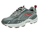 Saucony - Grid Omni 4 TR (Grey/Silver/Red) - Men's,Saucony,Men's:Men's Athletic:Hiking Shoes