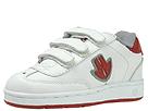 Hawk Kids Shoes - Capri (Children/Youth) (White/Red) - Kids,Hawk Kids Shoes,Kids:Boys Collection:Children Boys Collection:Children Boys Athletic:Athletic - Hook and Loop