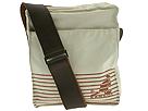 Buy Kangol Bags - Canvas Reverse Stripe Flight Bag (Lt. Beige) - Accessories, Kangol Bags online.