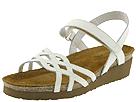 Naot Footwear - Angela (White Leather) - Women's,Naot Footwear,Women's:Women's Casual:Casual Sandals:Casual Sandals - Wedges
