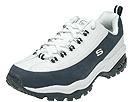 Skechers - Premium - Bullseye (White/Navy) - Men's,Skechers,Men's:Men's Athletic:Skate Shoes