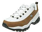 Skechers - Premium - Bullseye (White/Rust) - Men's,Skechers,Men's:Men's Athletic:Skate Shoes
