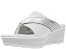 DKNY - Daytona (Titanium (White) Stretch Mesh/Synthetic) - Women's,DKNY,Women's:Women's Casual:Casual Sandals:Casual Sandals - Wedges