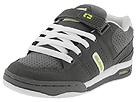 Globe - Flux (Charcoal/White/Lime) - Men's,Globe,Men's:Men's Athletic:Skate Shoes
