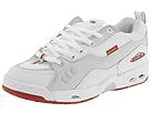 Globe - CT-IV (White/Silver Grey/Red) - Men's,Globe,Men's:Men's Athletic:Skate Shoes